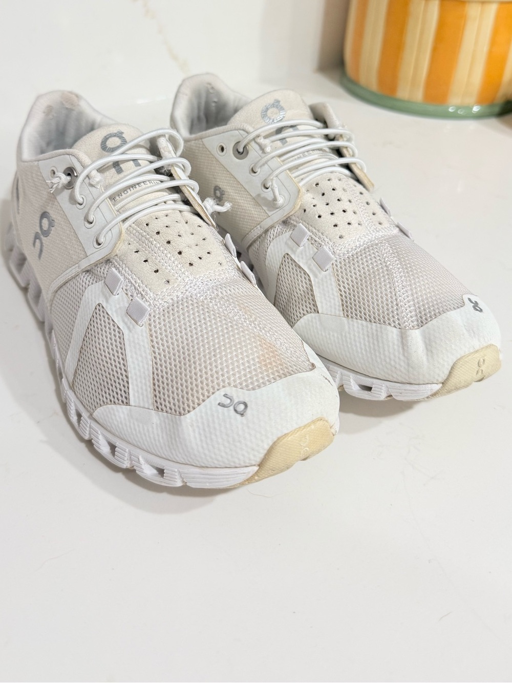 On Cloud Women’s Sneakers in Off-White